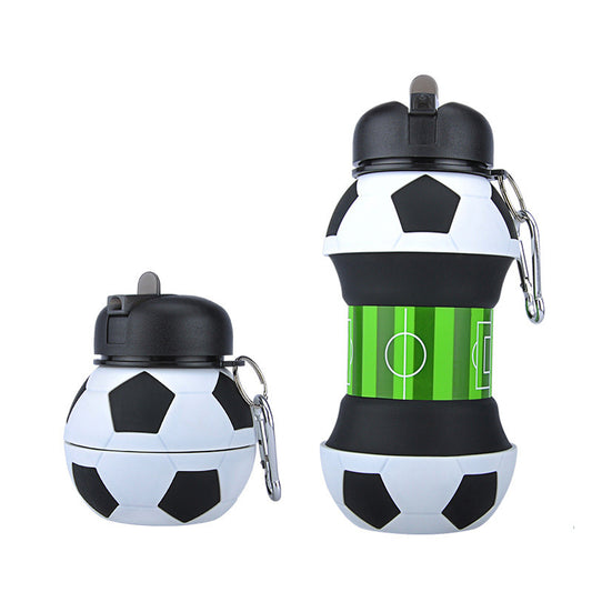 Sports folding water bottle